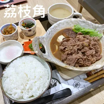 牛肉壽喜燒定食