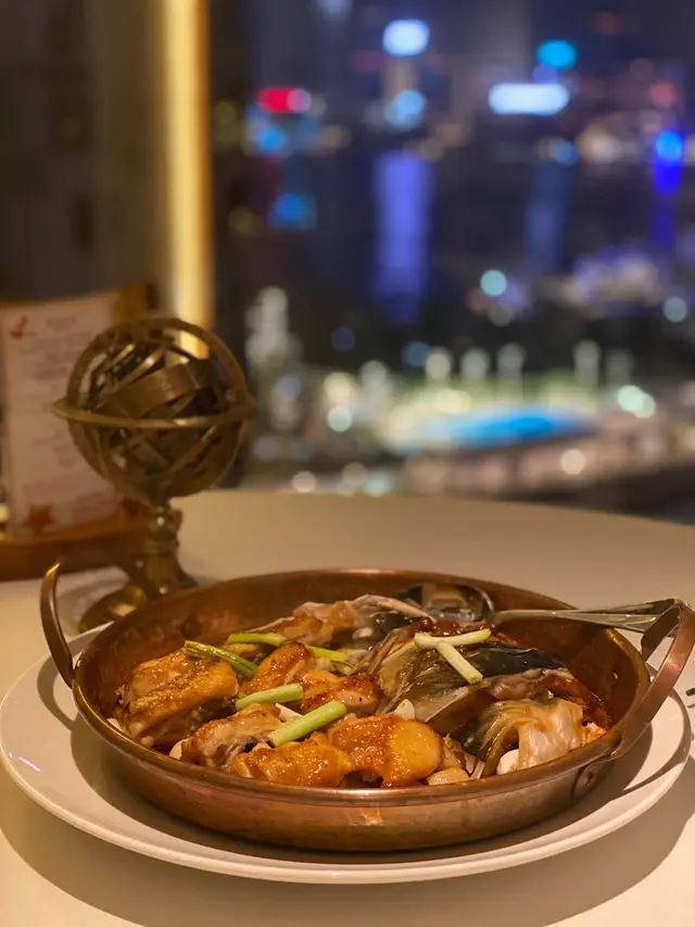 煎焗魚頭沙薑雞