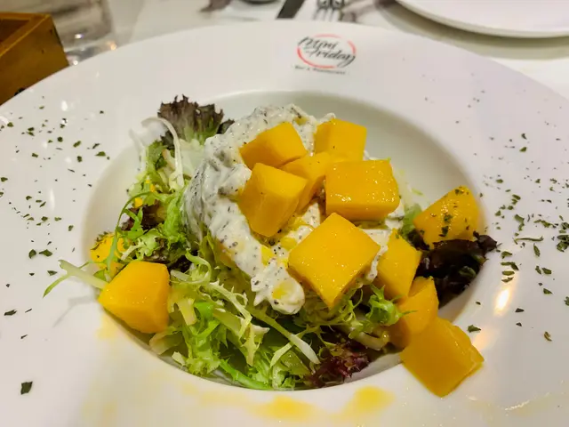 芒果黑松露鮮蝦沙律