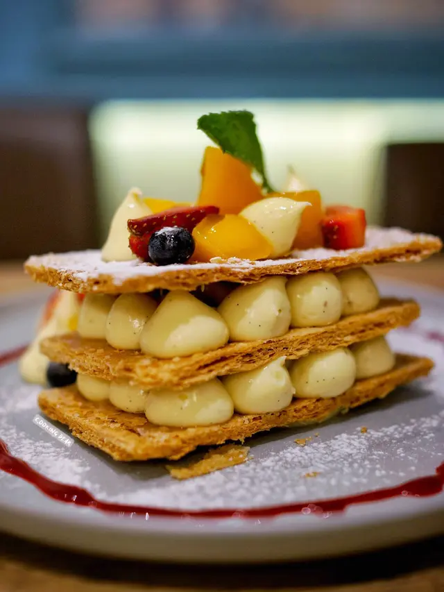 酥皮芒果拿破崙