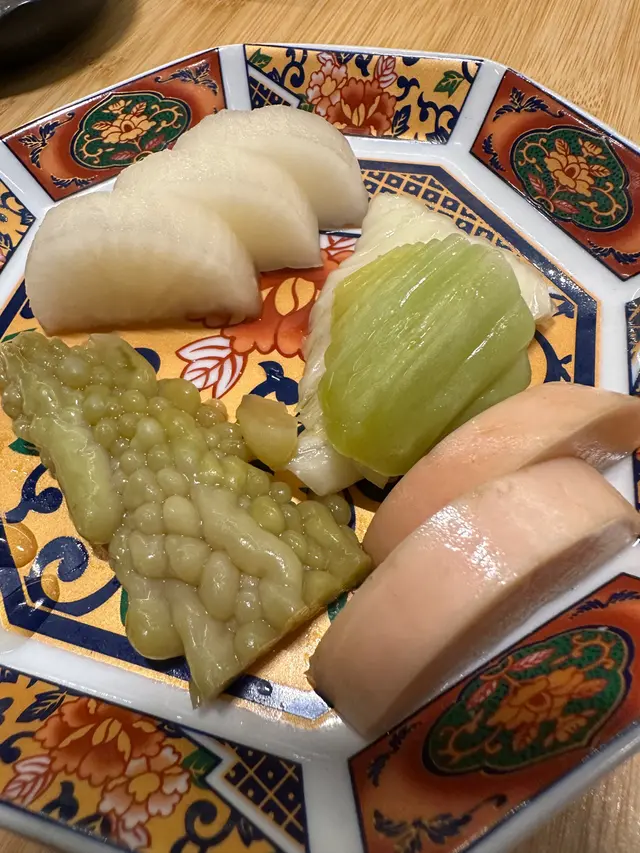 漬物拼盤