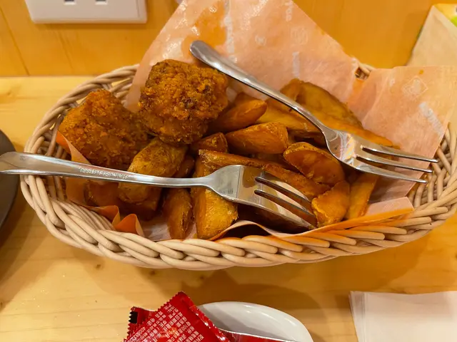 炸雞+香脆薯角
