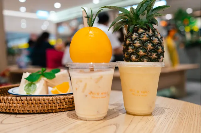 熱情金菠蘿沙冰/濟洲柑橘乳酪