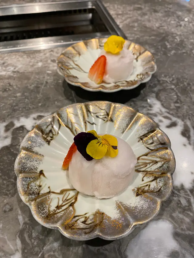 季節限定的桃味sorbet 