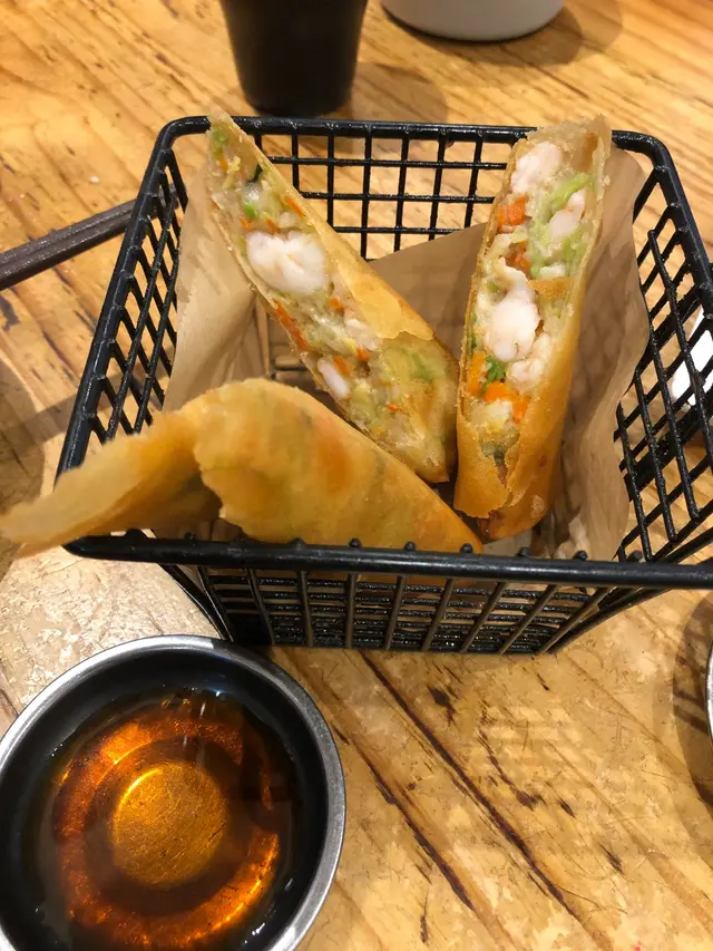 不夠香脆，蒜味欠奉