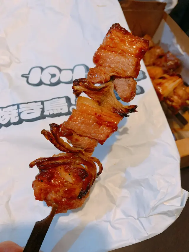 洋蔥五花腩肉串