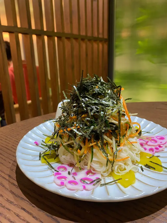 和風金平冷素麵