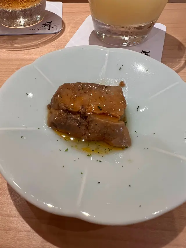 追加的鮟鱇魚肝, 入口即化，淡淡的柚子蓉，回味無窮!!