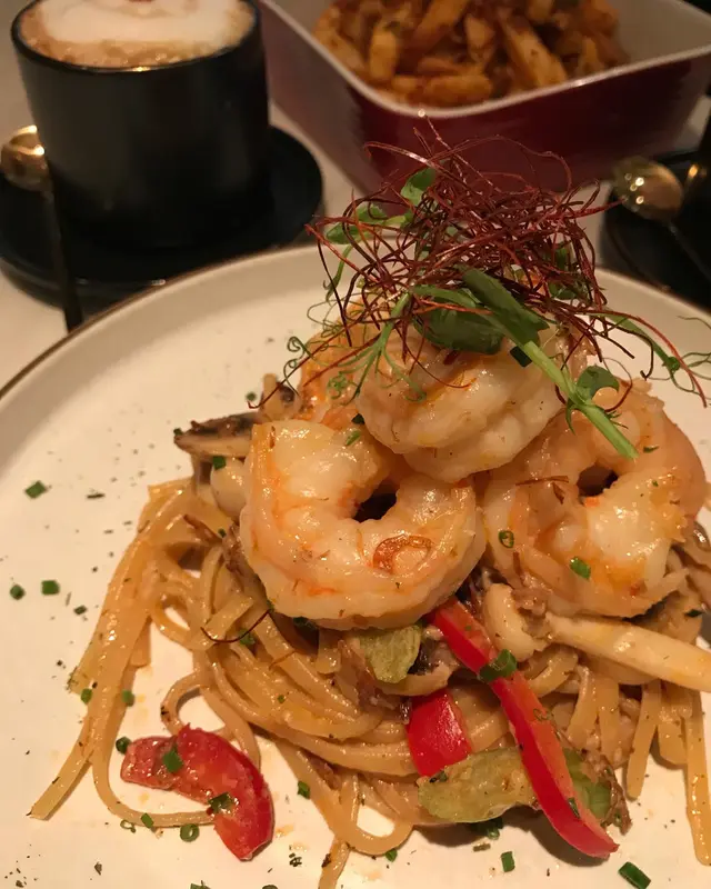 XO醬大蝦意大利麵