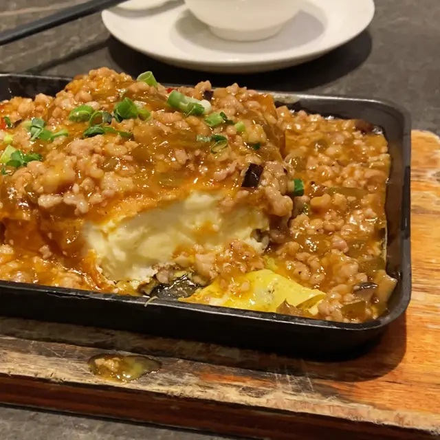 菜香鐵板豆腐