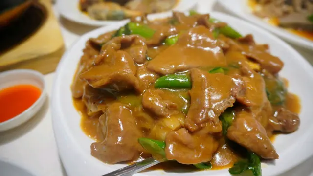 沙茶牛肉炒粿條