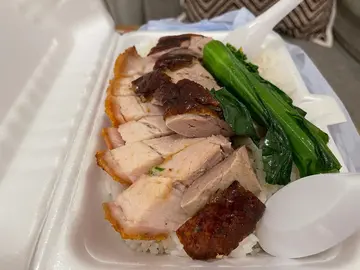 燒鴨燒肉飯