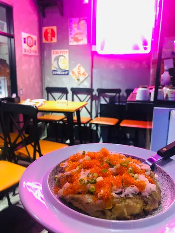 松葉蟹盛大阪燒