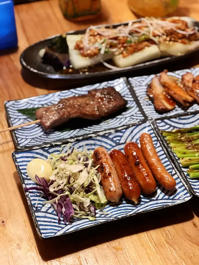 燒日本豚肉腸拼盤