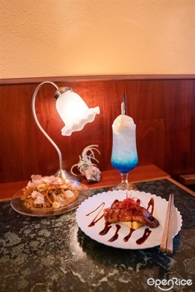 鰻魚玉子燒伴炒麵  - 九龍城的Shibui 洋食屋