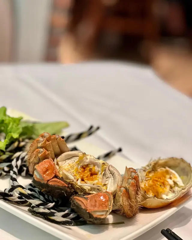 清蒸大閘蟹