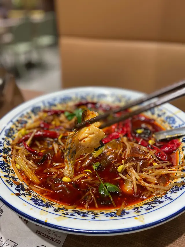 川味紅油水煮魚