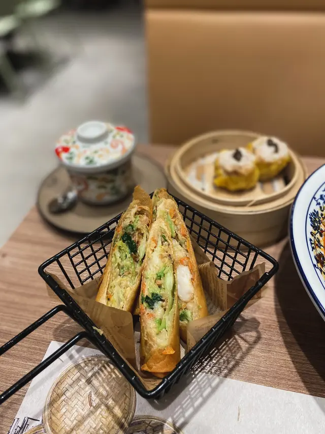 濟寜蒜香蝦春卷