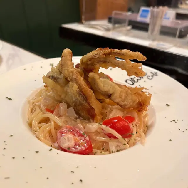 明太子軟殼蟹忌廉汁意粉