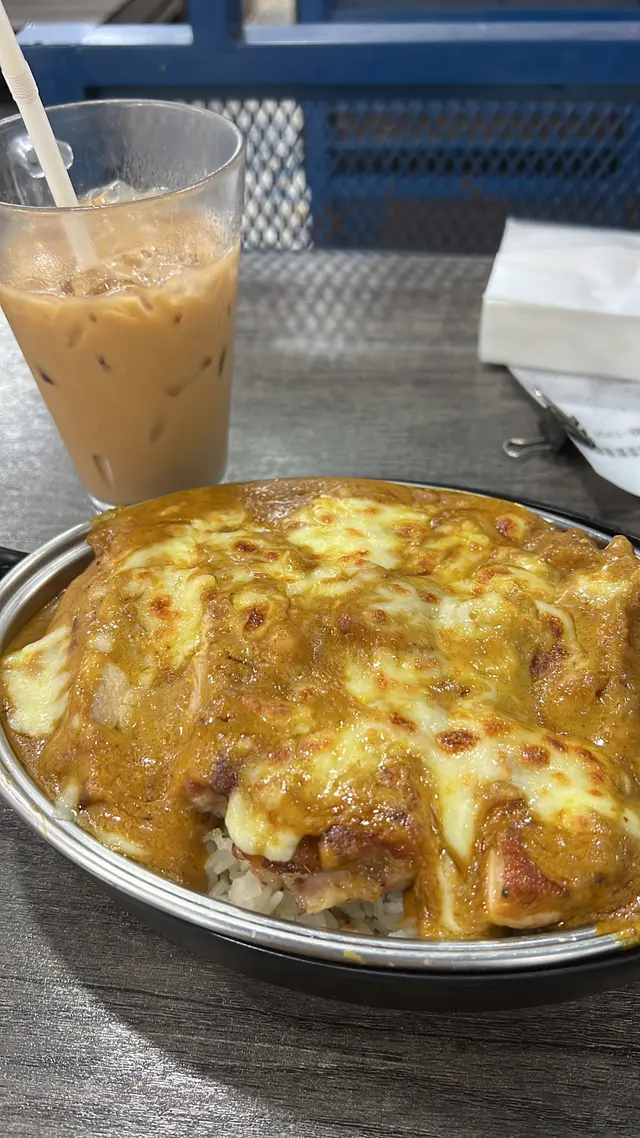 咖啡雞扒焗飯