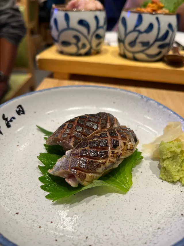 火炙秋刀魚壽司