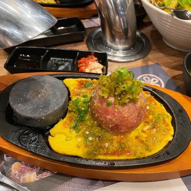 墨西哥辣椒和牛漢堡