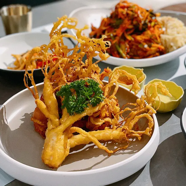 炸到開花嘅除咗可以係魷魚,仲可以係人蔘🤭係唔係估唔到呢?