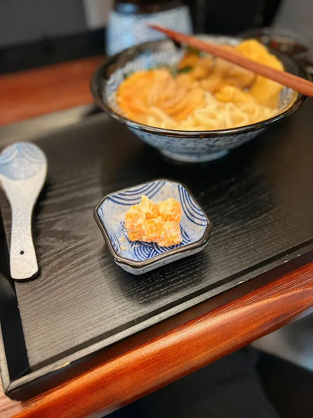 芥末明太子蟹子沙律