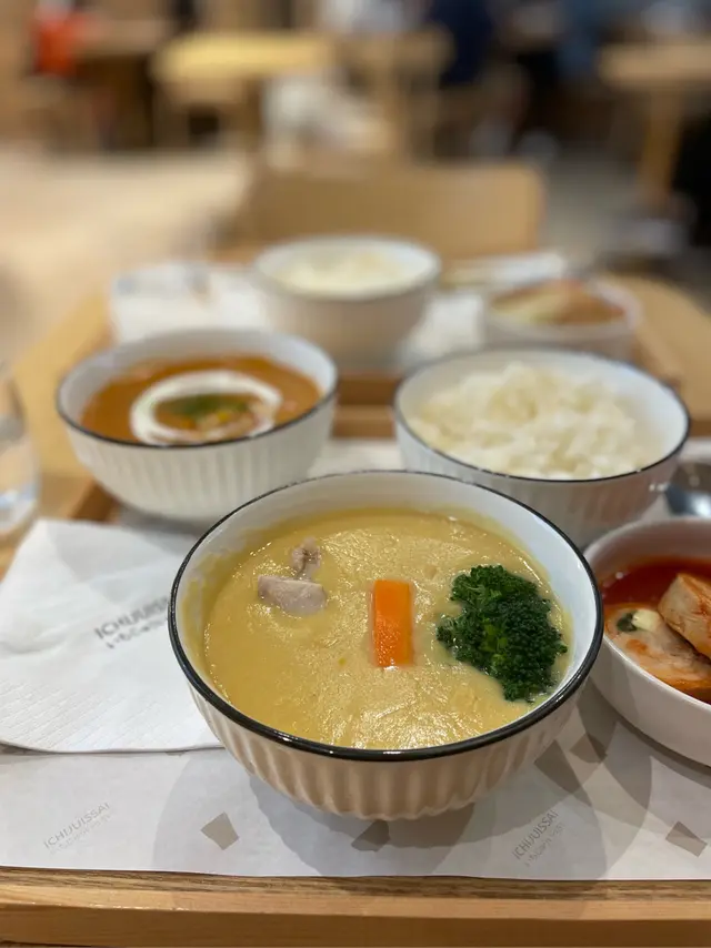 北海道甜粟雞肉豆乳濃湯