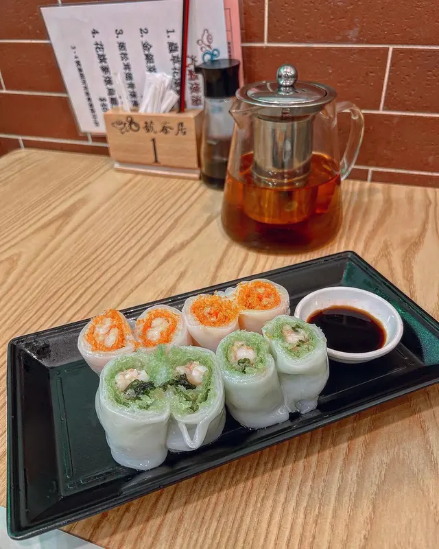 鴛鴦鮮蝦網米腸