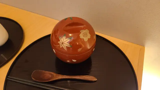 抹茶紅豆年糕甜湯