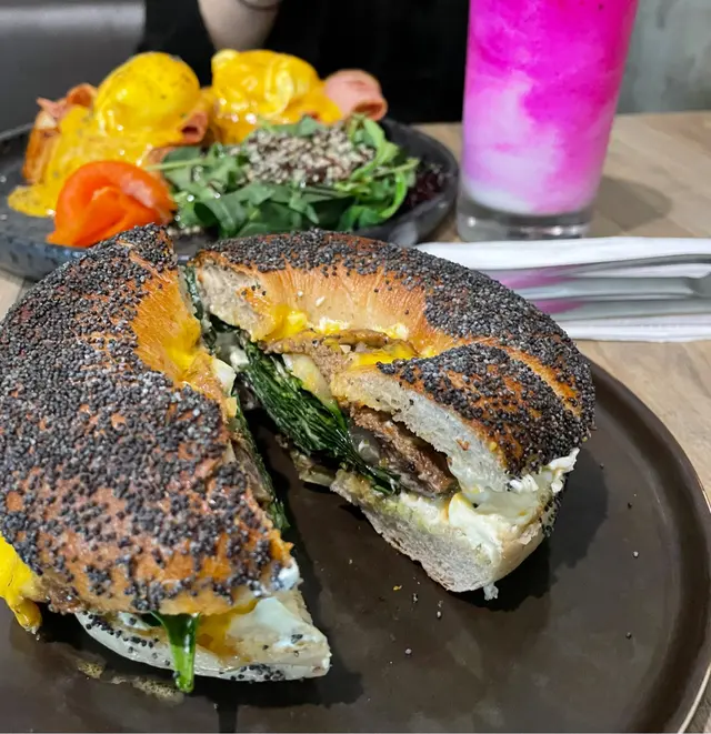 慢煮牛bagel