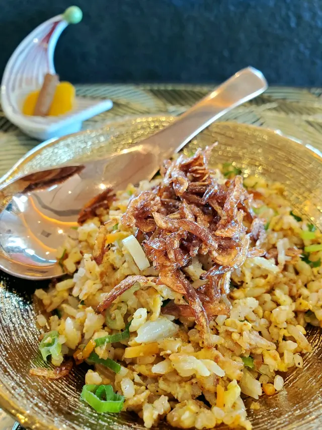 櫻花蝦鐵板炒飯