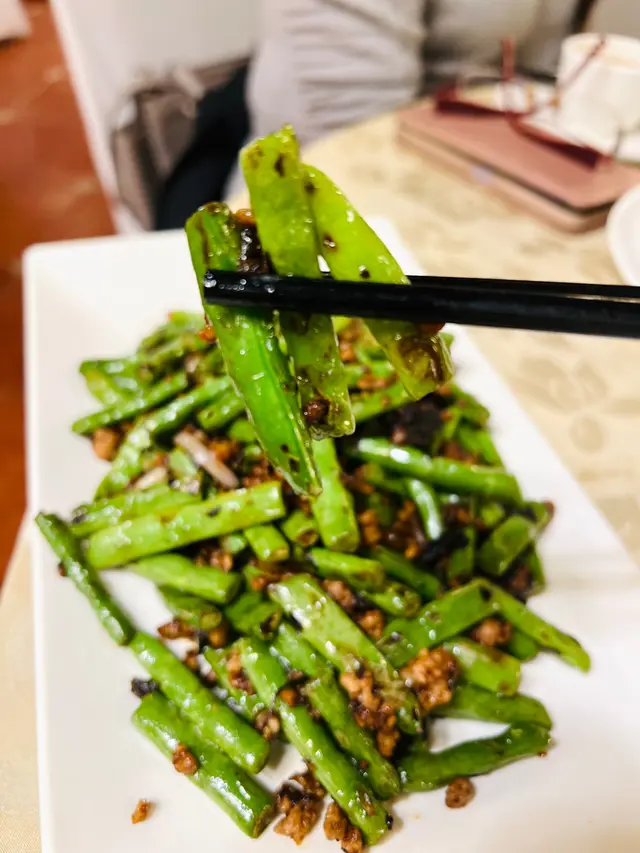 欖菜肉碎四季豆