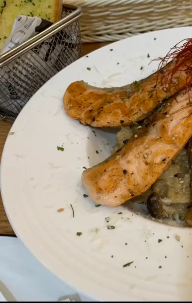 西京燒三文魚燴飯