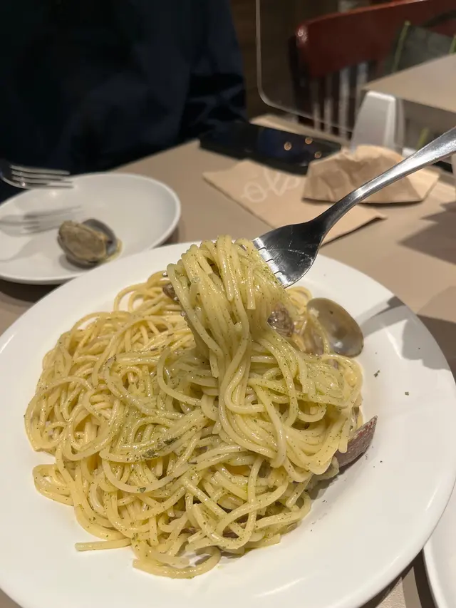 香蒜蜆肉意粉