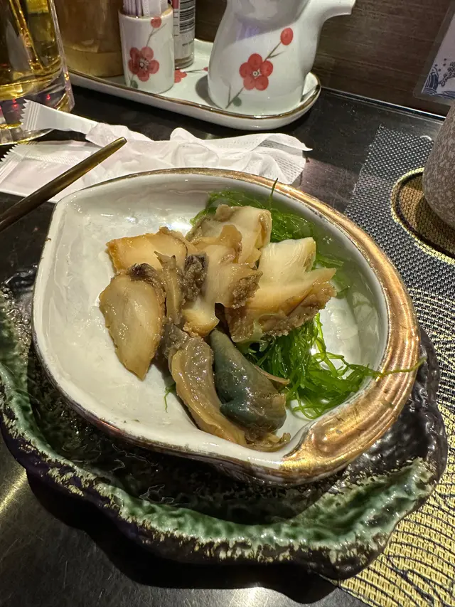 鮑魚夠冧 不過鮑魚肝無整肝醬有啲失色