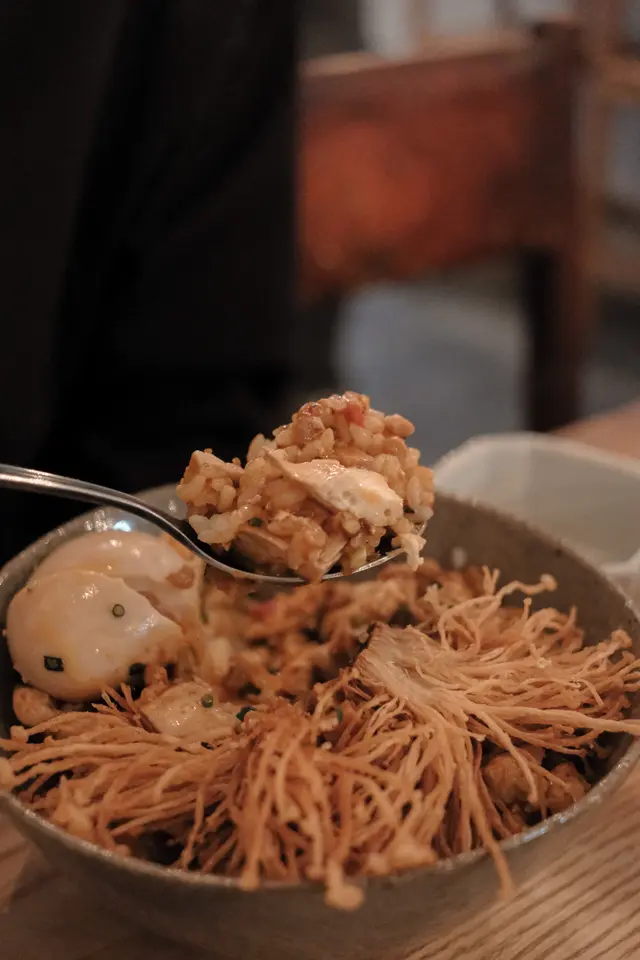 麻藥蛋麻婆豆腐飯（素）