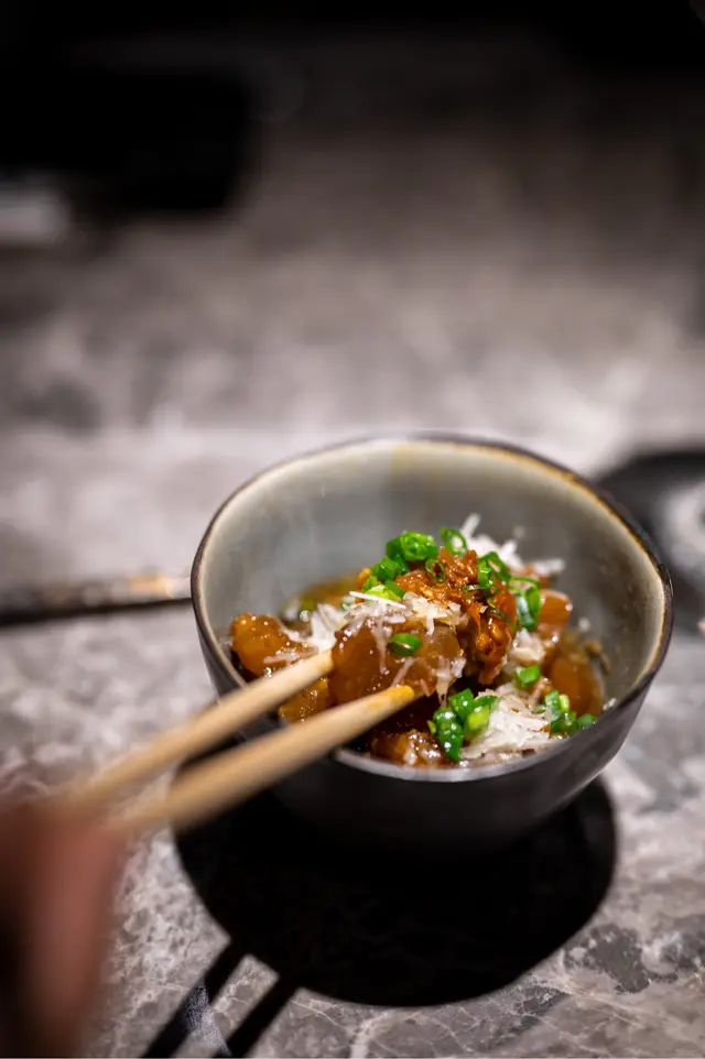 意大利牛肝菌味增牛筋煮