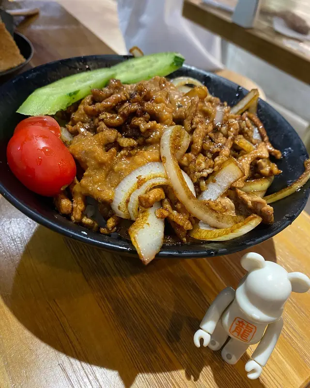 印尼沙爹炒豬肉飯