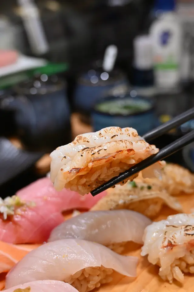 火灸牛油赤蝦壽司