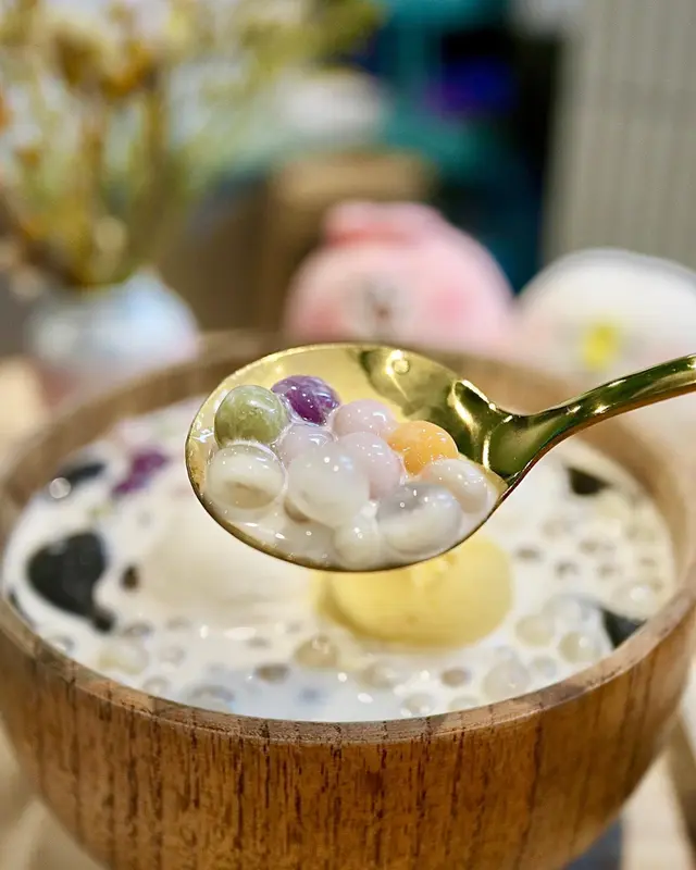 招牌杏汁波波爽冰木蓮凍