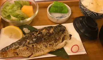 塩烧鲭鱼和食