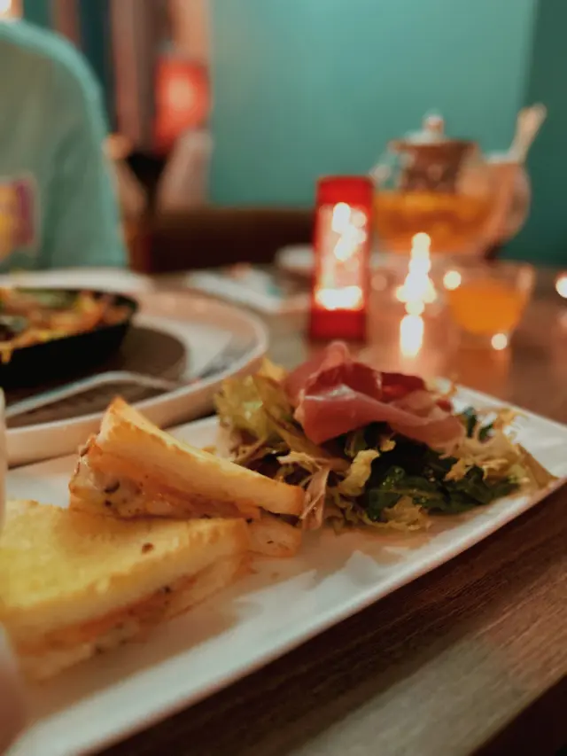 巴馬風乾火腿季節沙律