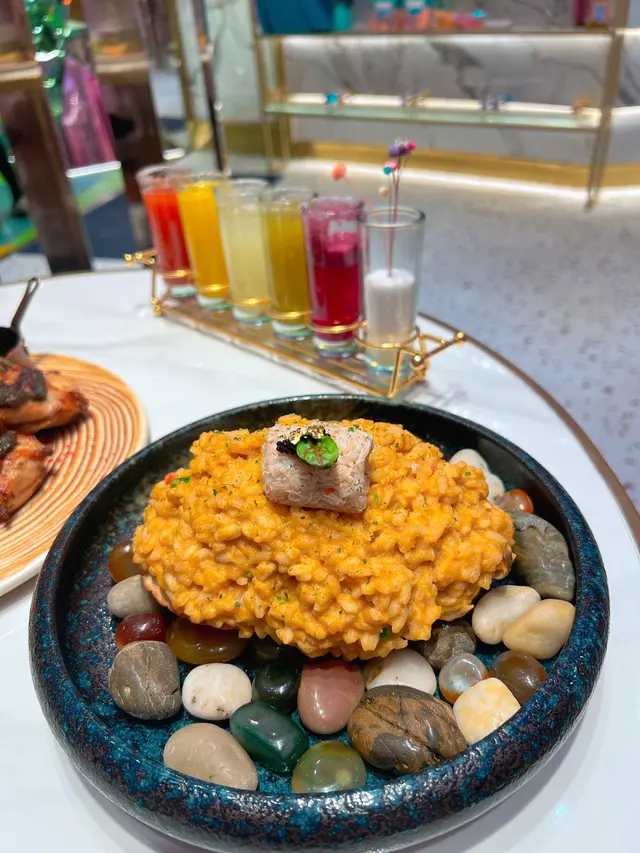 黑魚籽麵包蟹意大利飯