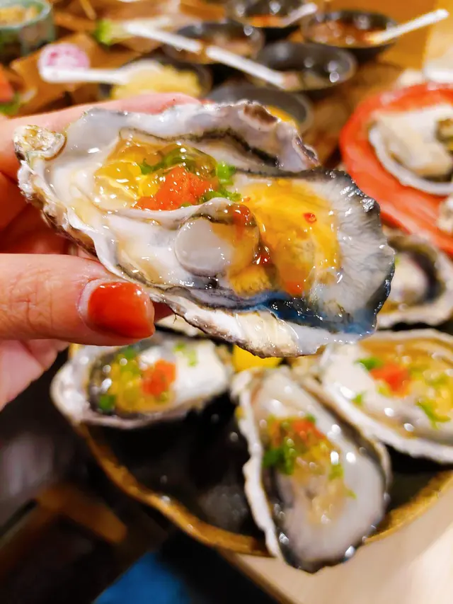 牡蠣刺身