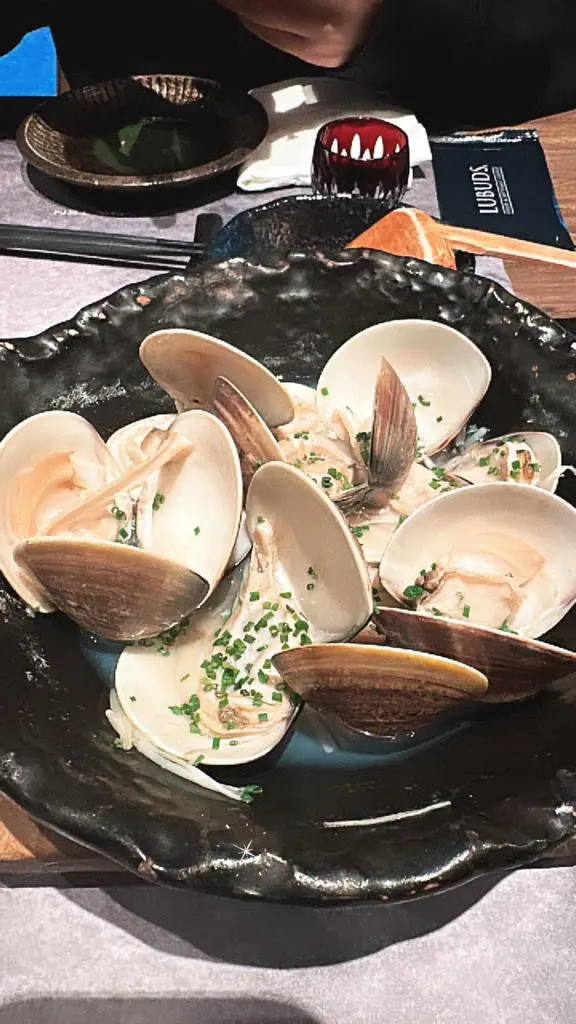 清酒煮蜆