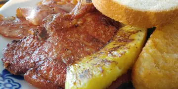 猪扒大满足早餐