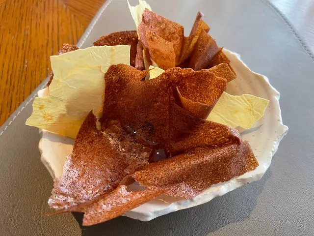 Conspiracy Dak Lak 90% Bitter Chocolate • Silken Tofu • Cacao • Fermented Cacao Mucilage • Dak Lak Chocolate Nibs • Yuba