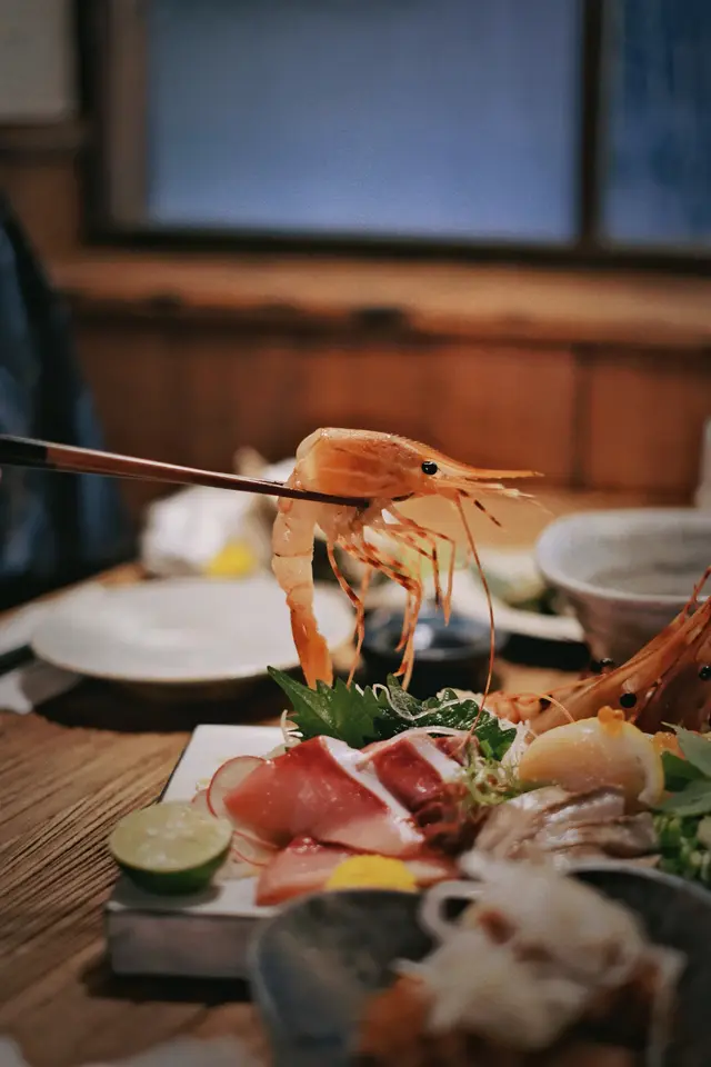 刺身新鮮份量足,最喜歡的還是鮮甜的牡丹蝦😋